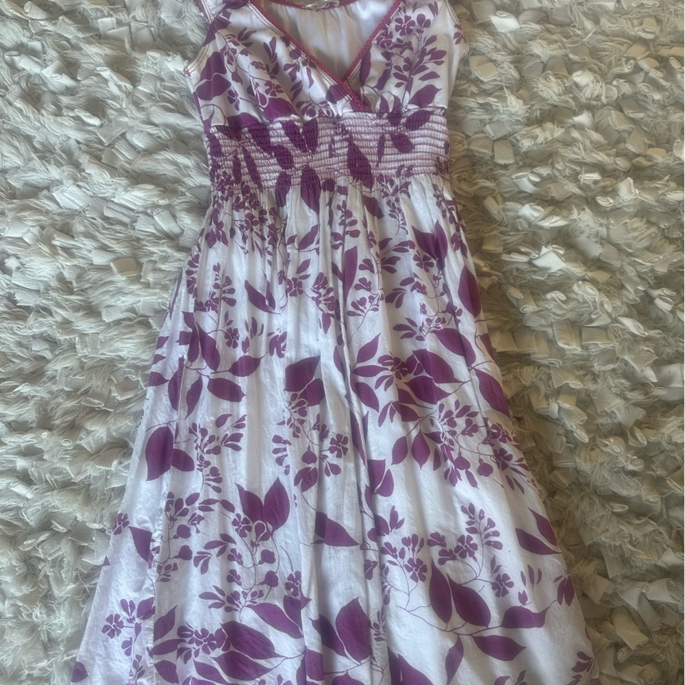 Floral V-Neck Dress